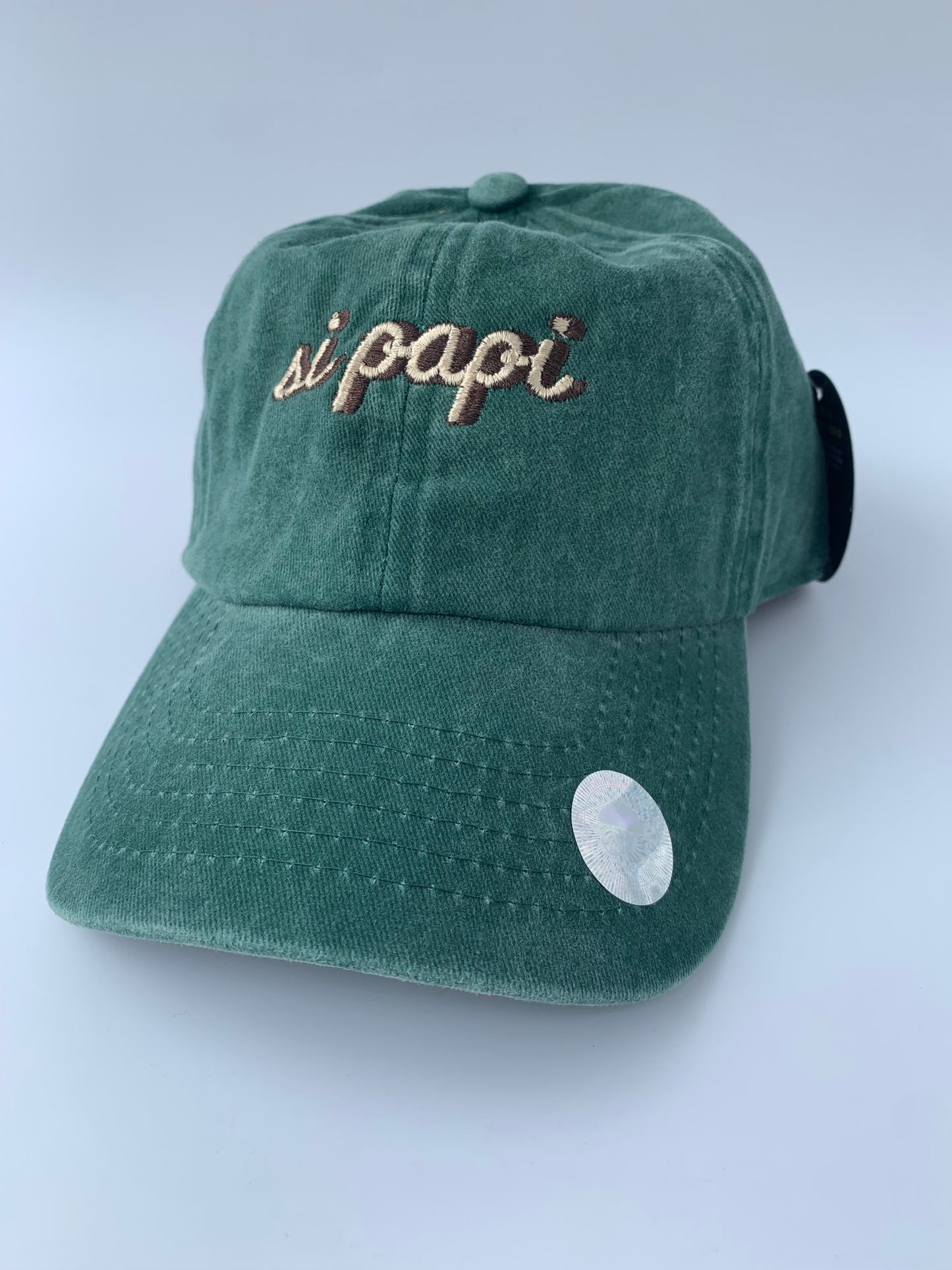 Si Papi Dad Hats (Forest Green)