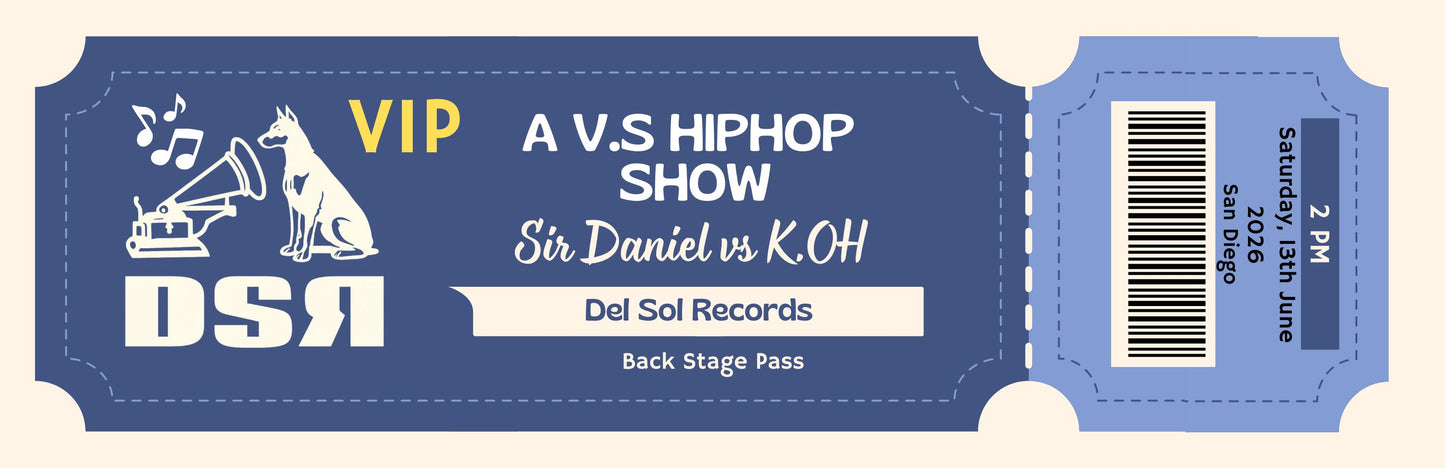 Sir Daniel Vs. K.OH Show Tickets