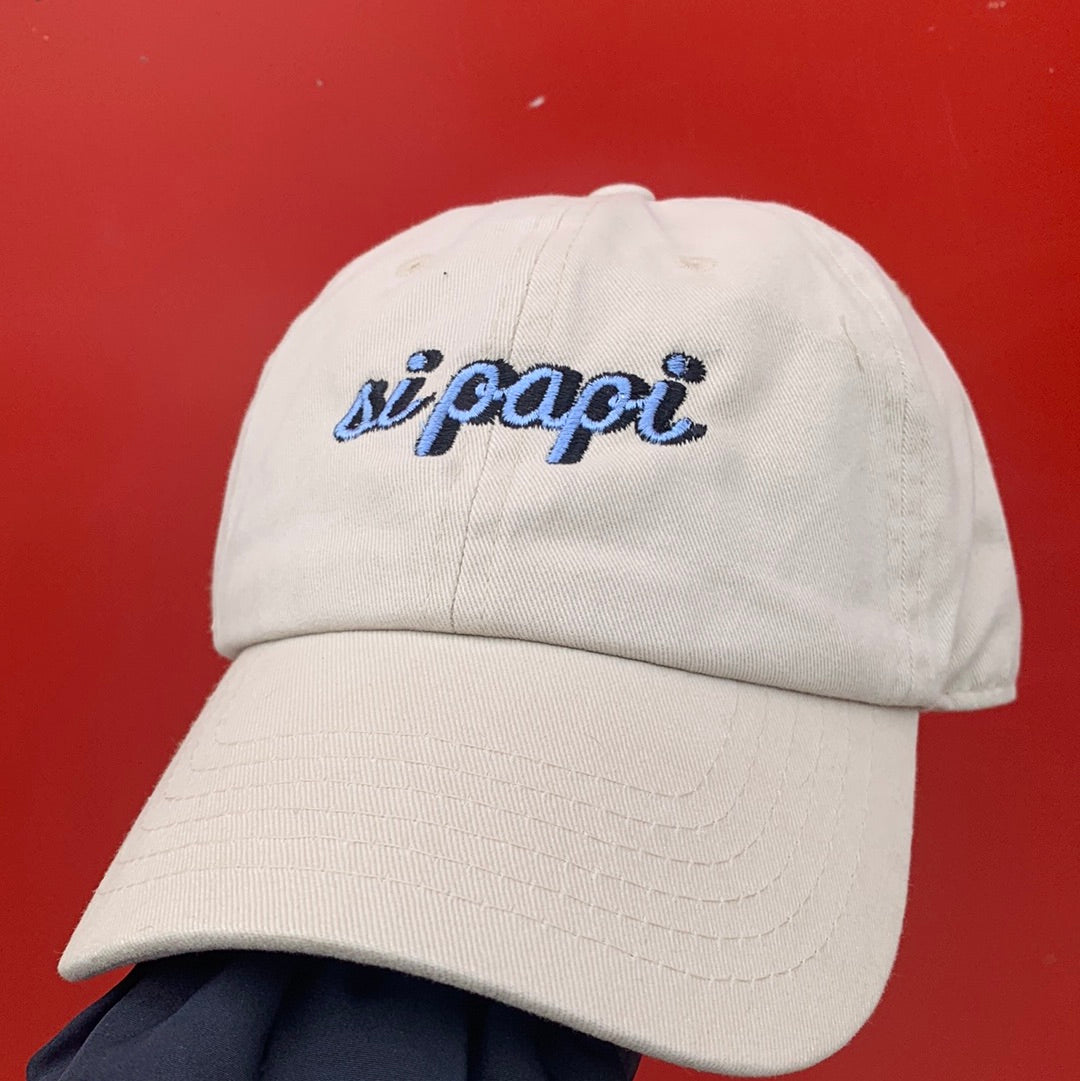 Si Papi Dad Hats (Biege)