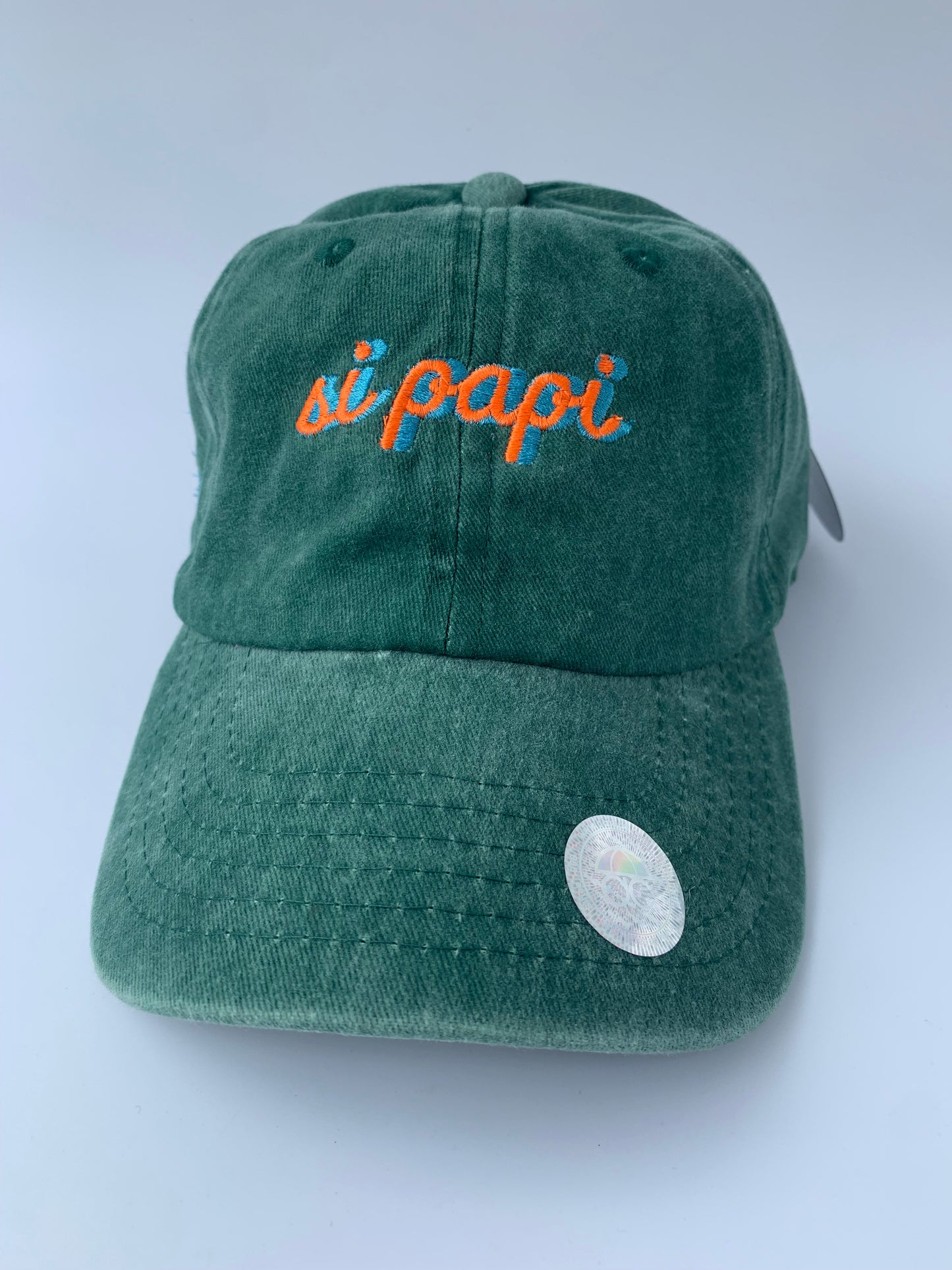 Si Papi Dad Hats (Forest Green)