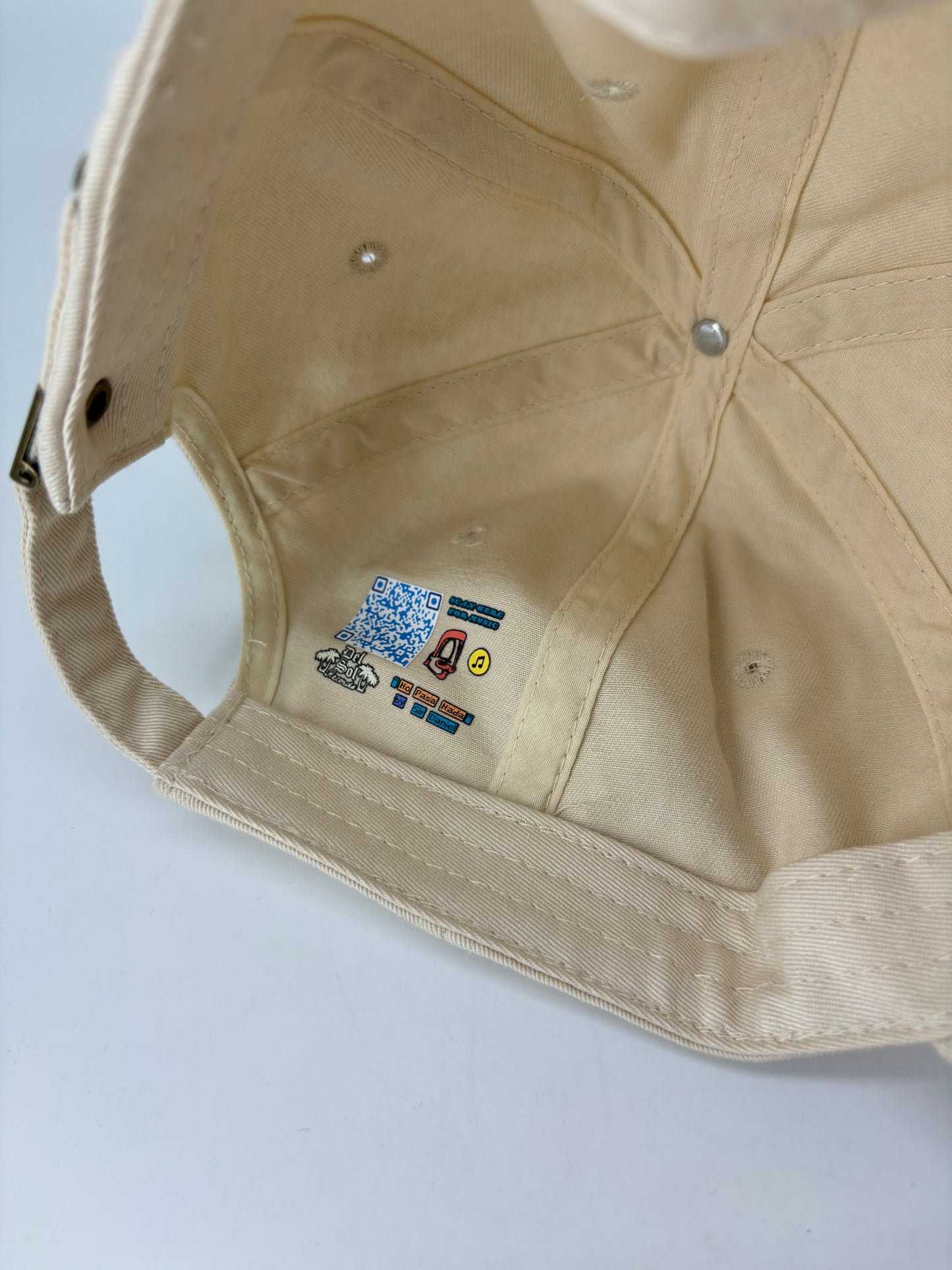 “No Pasa Nada” Beige Dad Hat 2nd gen