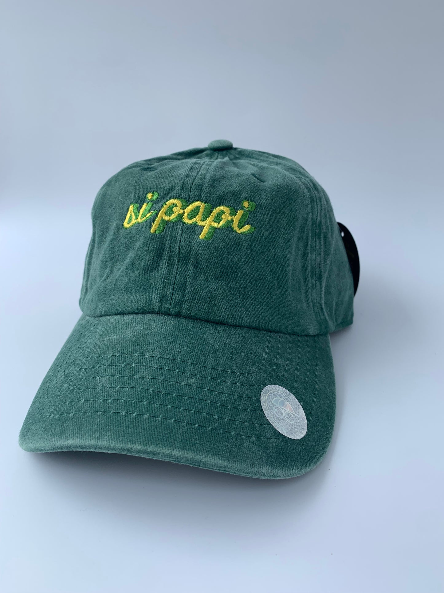 Si Papi Dad Hats (Forest Green)