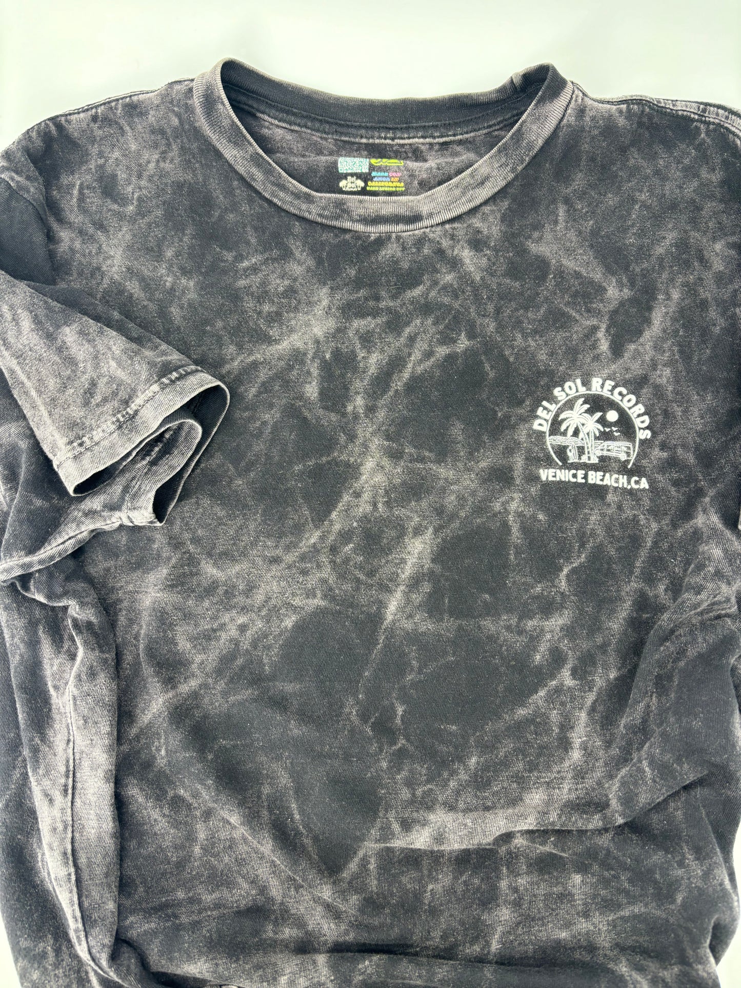No Pasa Nada Black Wash Tee