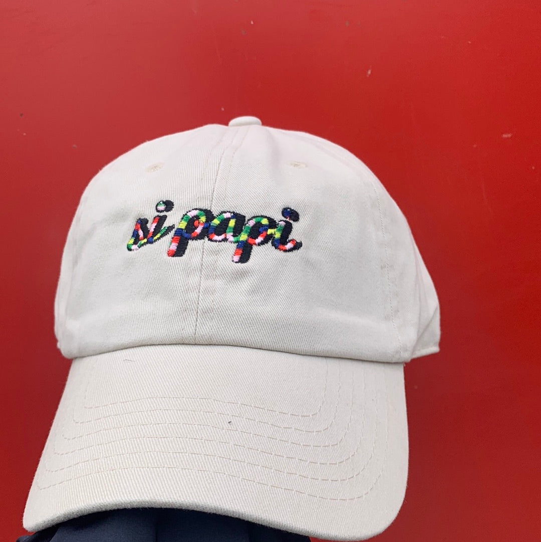 Si Papi Dad Hats (Biege)