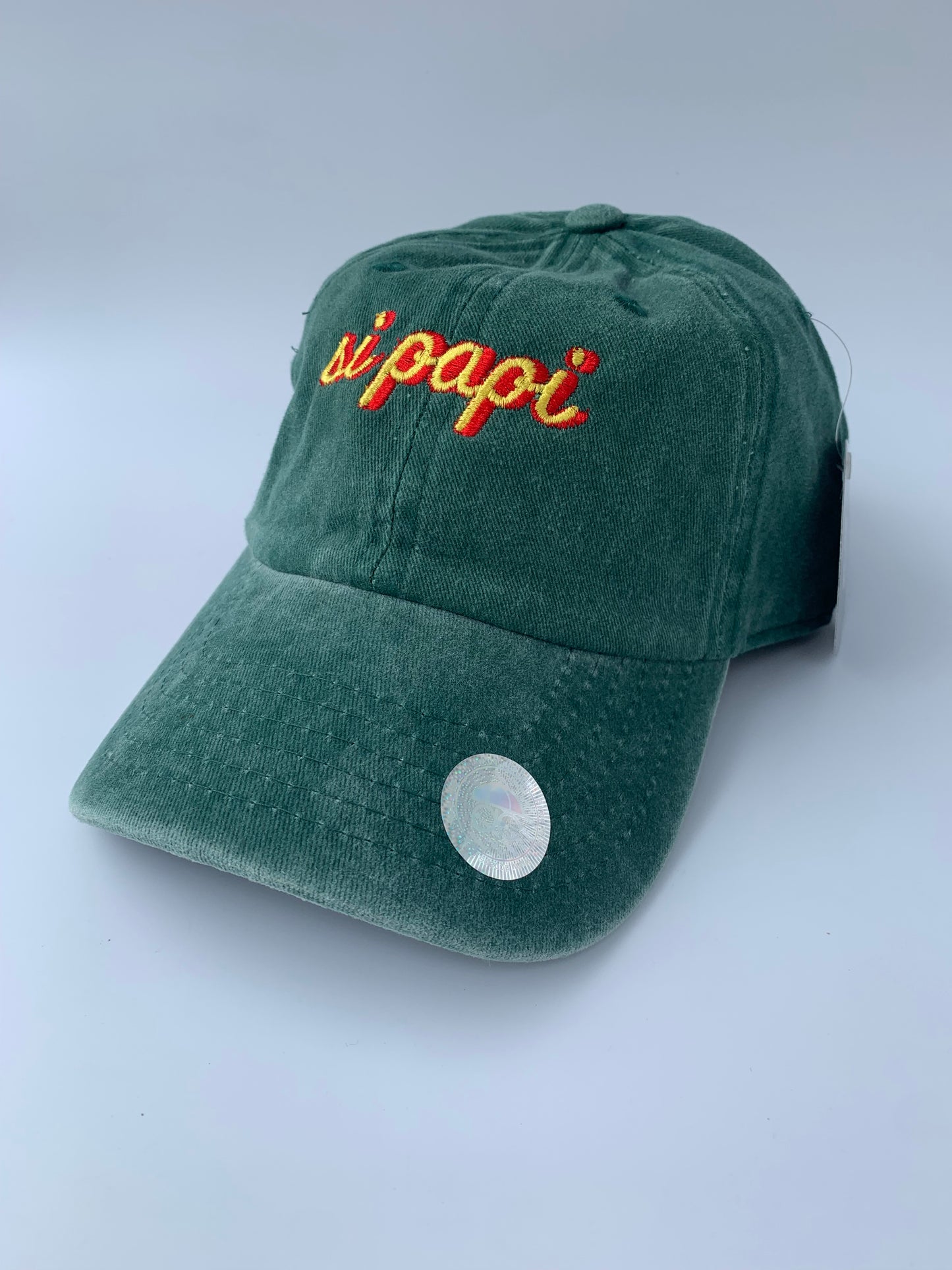 Si Papi Dad Hats (Forest Green)