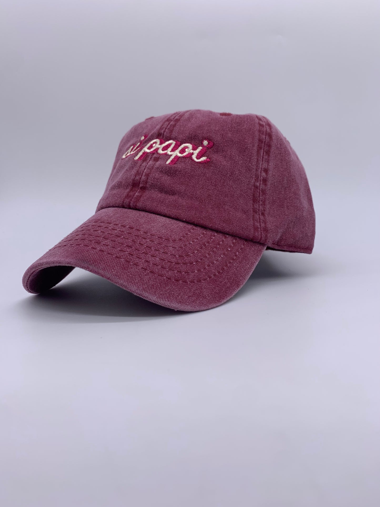 Si Papi Dad Hats (Maroon)