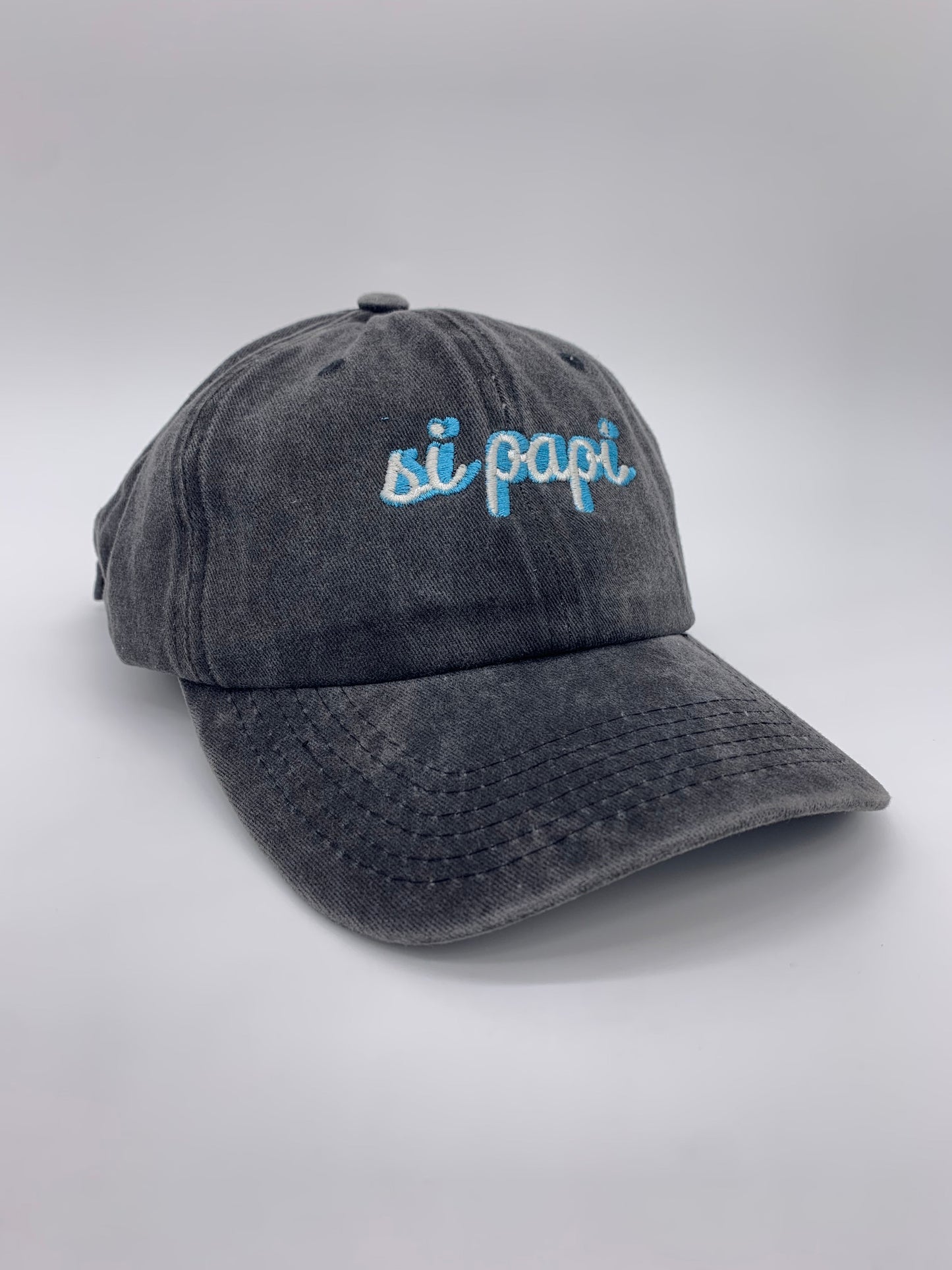 Si Papi Dad Hats (Black)