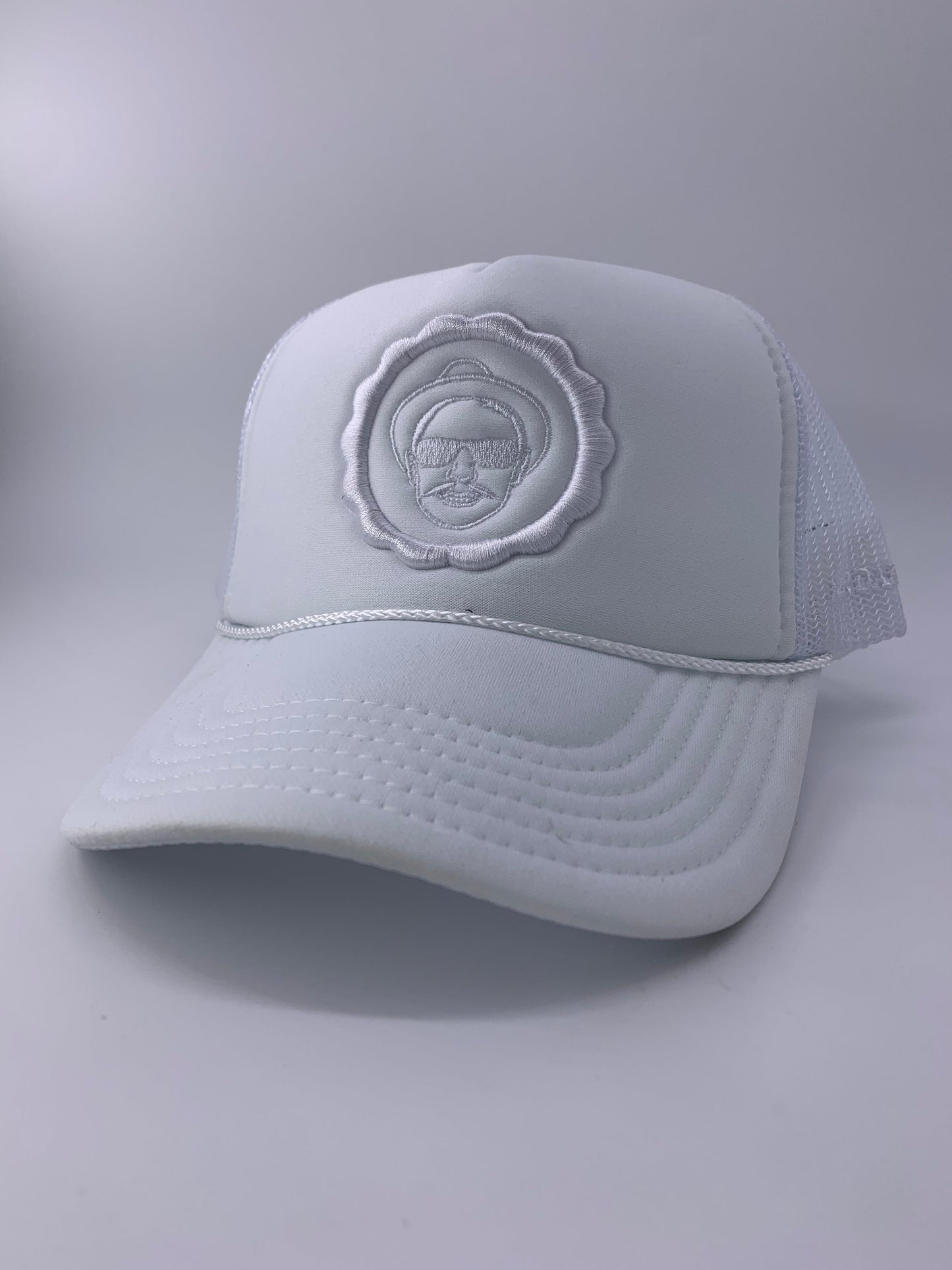 Sir Daniel White Trucker Hat