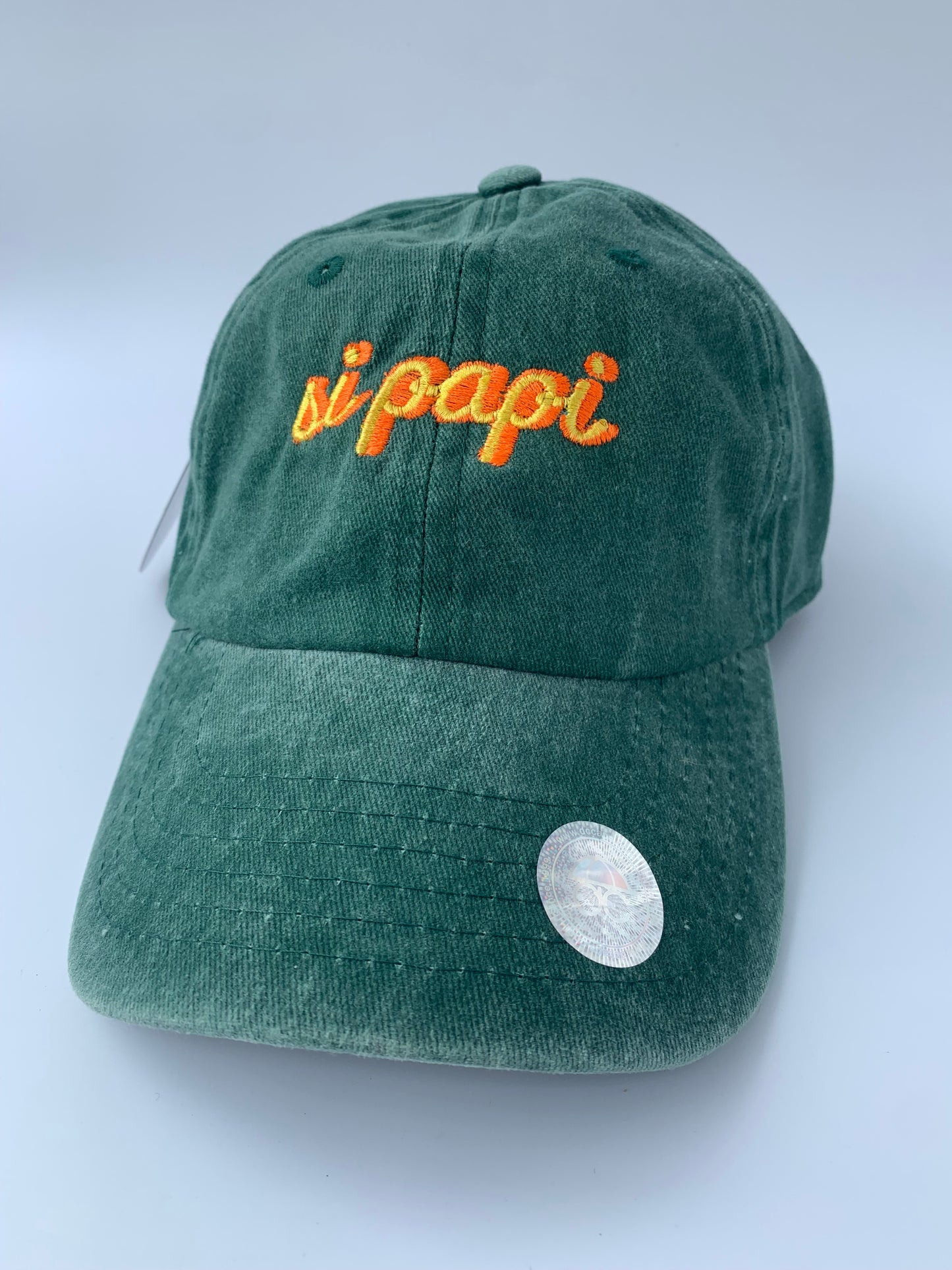 Si Papi Dad Hats (Forest Green)