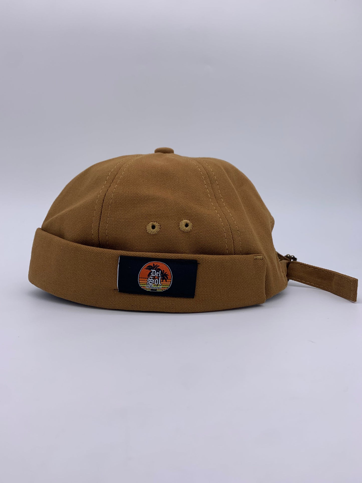 Brown Docker Cap