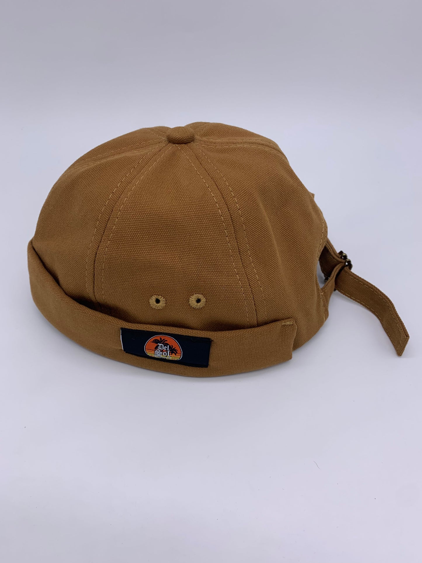 Brown Docker Cap