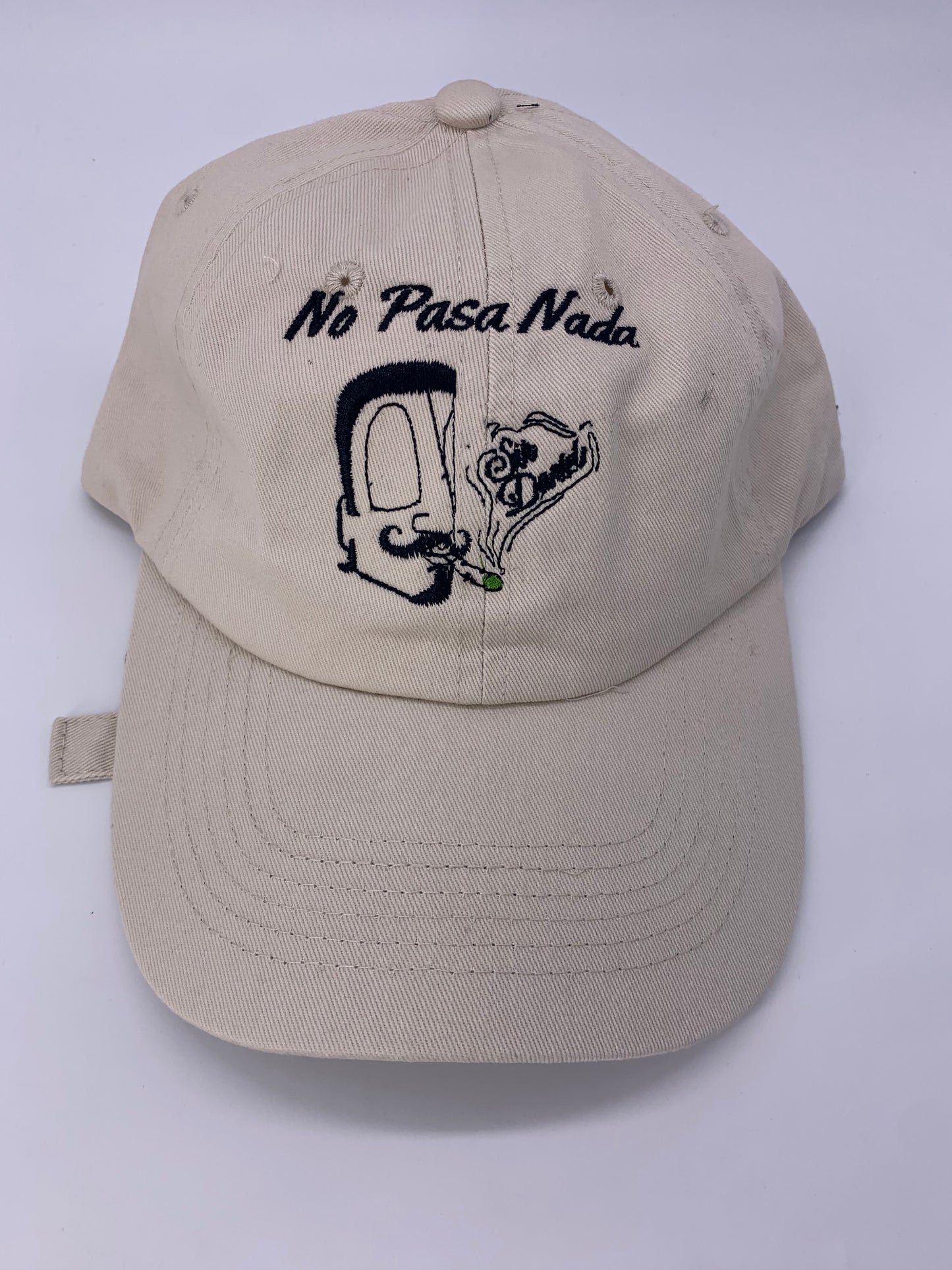 “No Pasa Nada” Beige Dad Hat