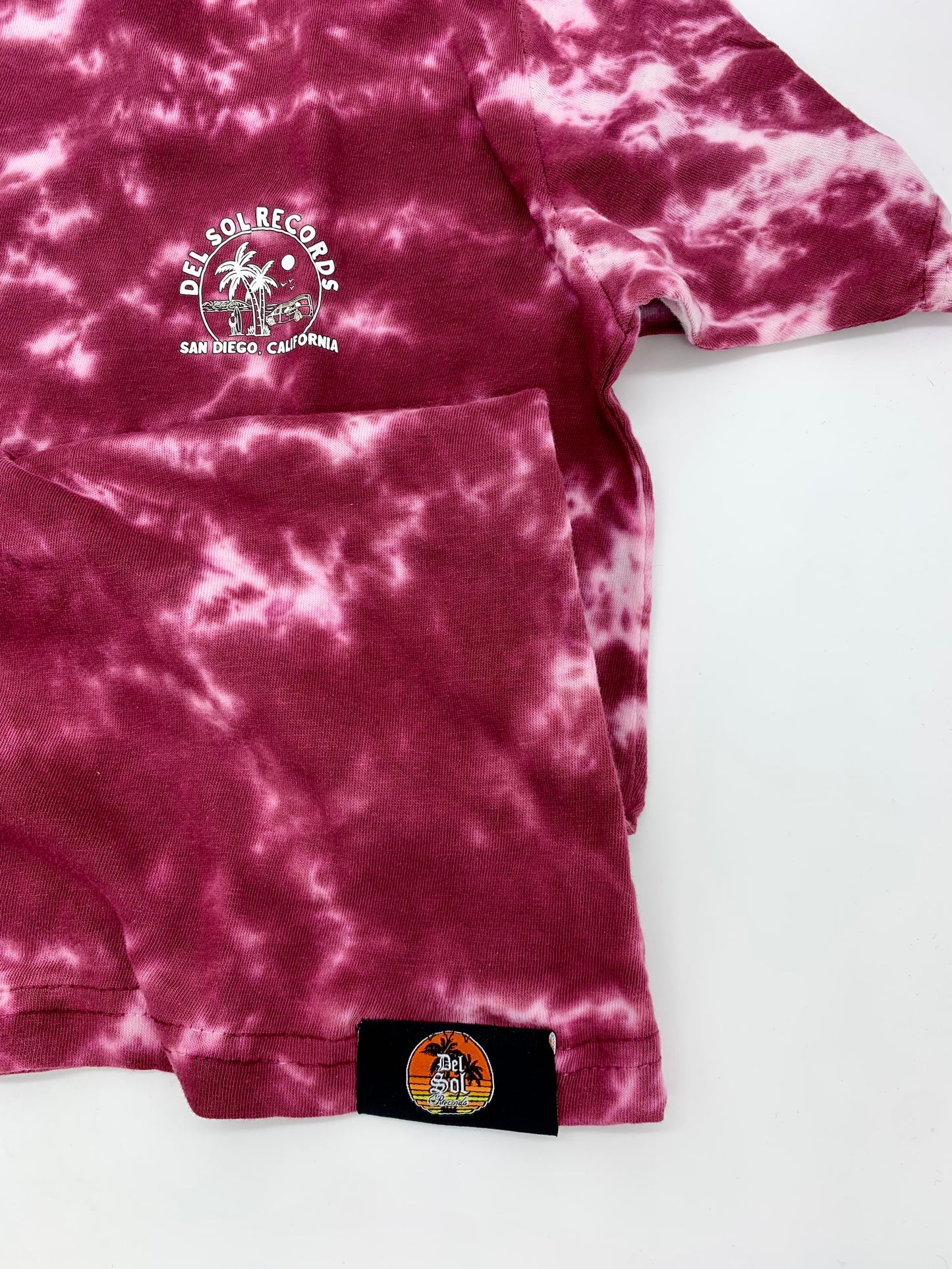 No Pasa Nada Red Tye Dye Tee