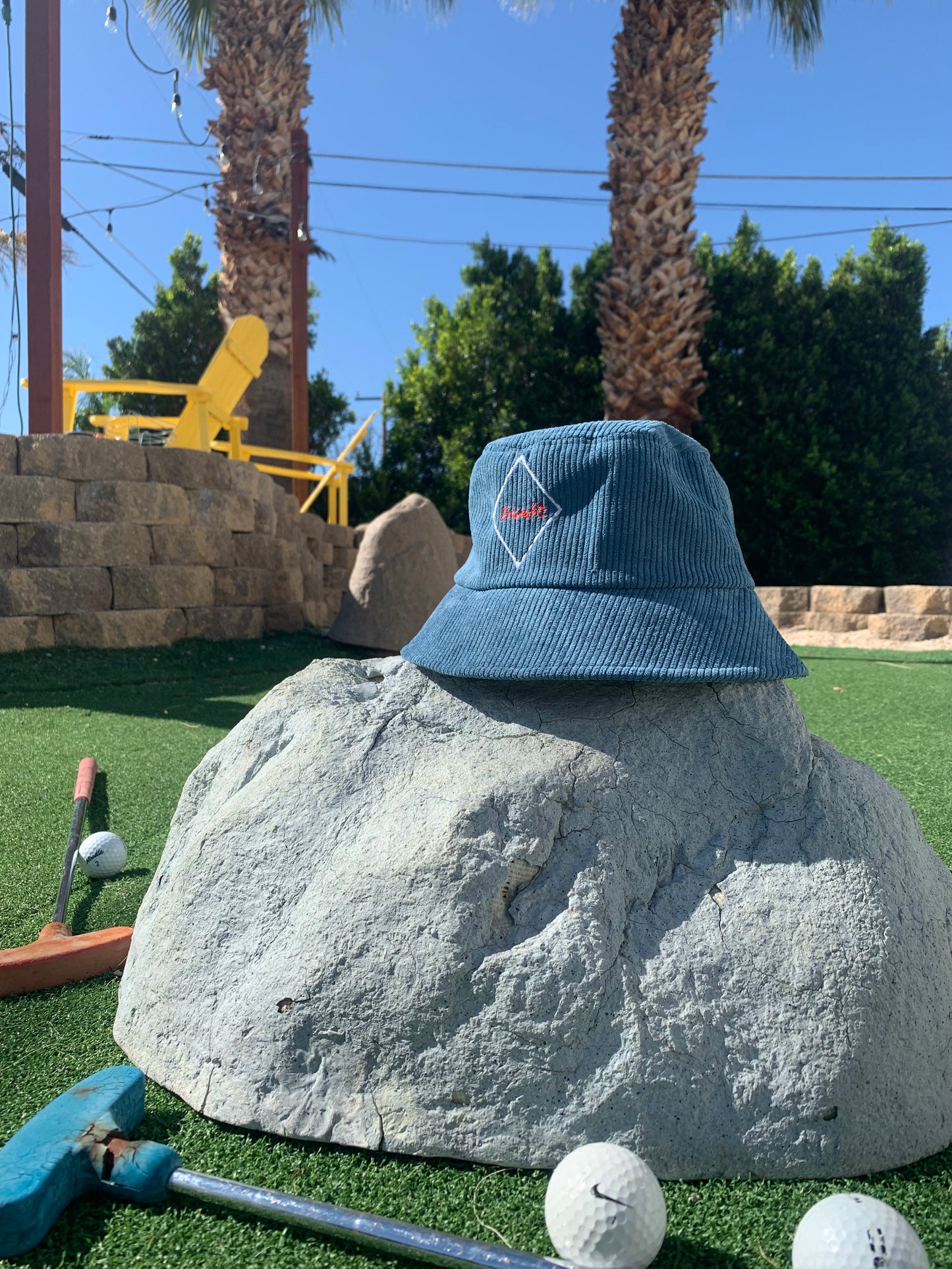 Blue Corduroy Humble Hats