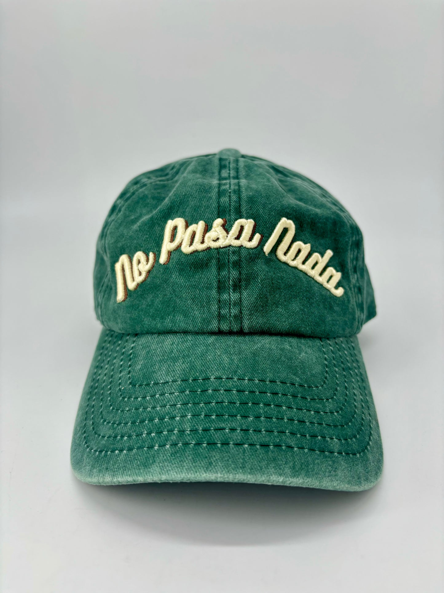 “No Pasa Nada” Green Dad Hat 2nd gen