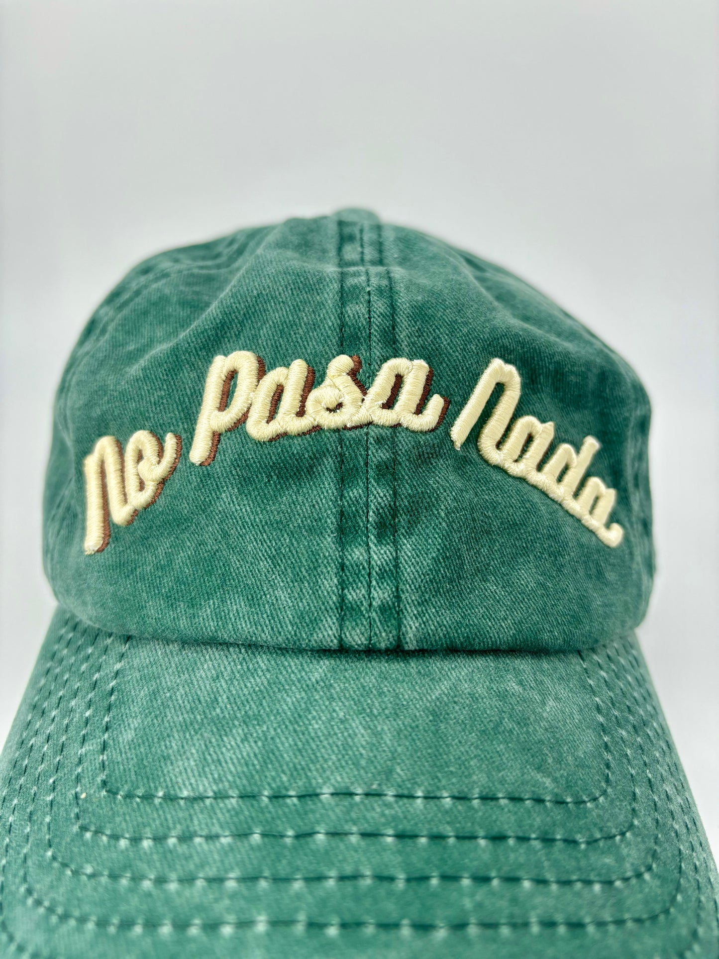 “No Pasa Nada” Green Dad Hat 2nd gen