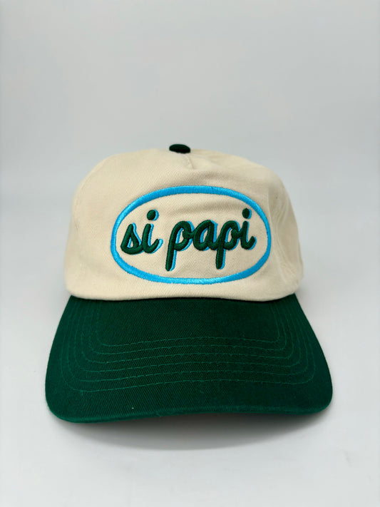 Si Papi Dad Hat 2Tone