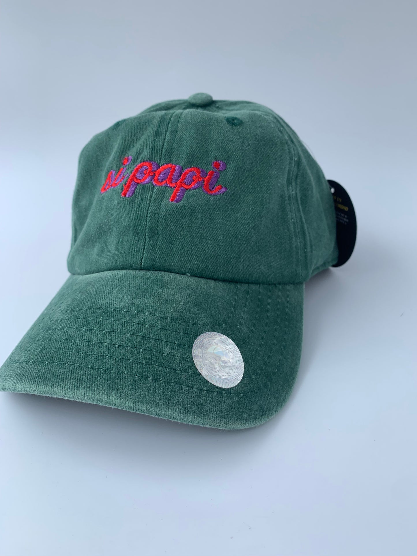 Si Papi Dad Hats (Forest Green)