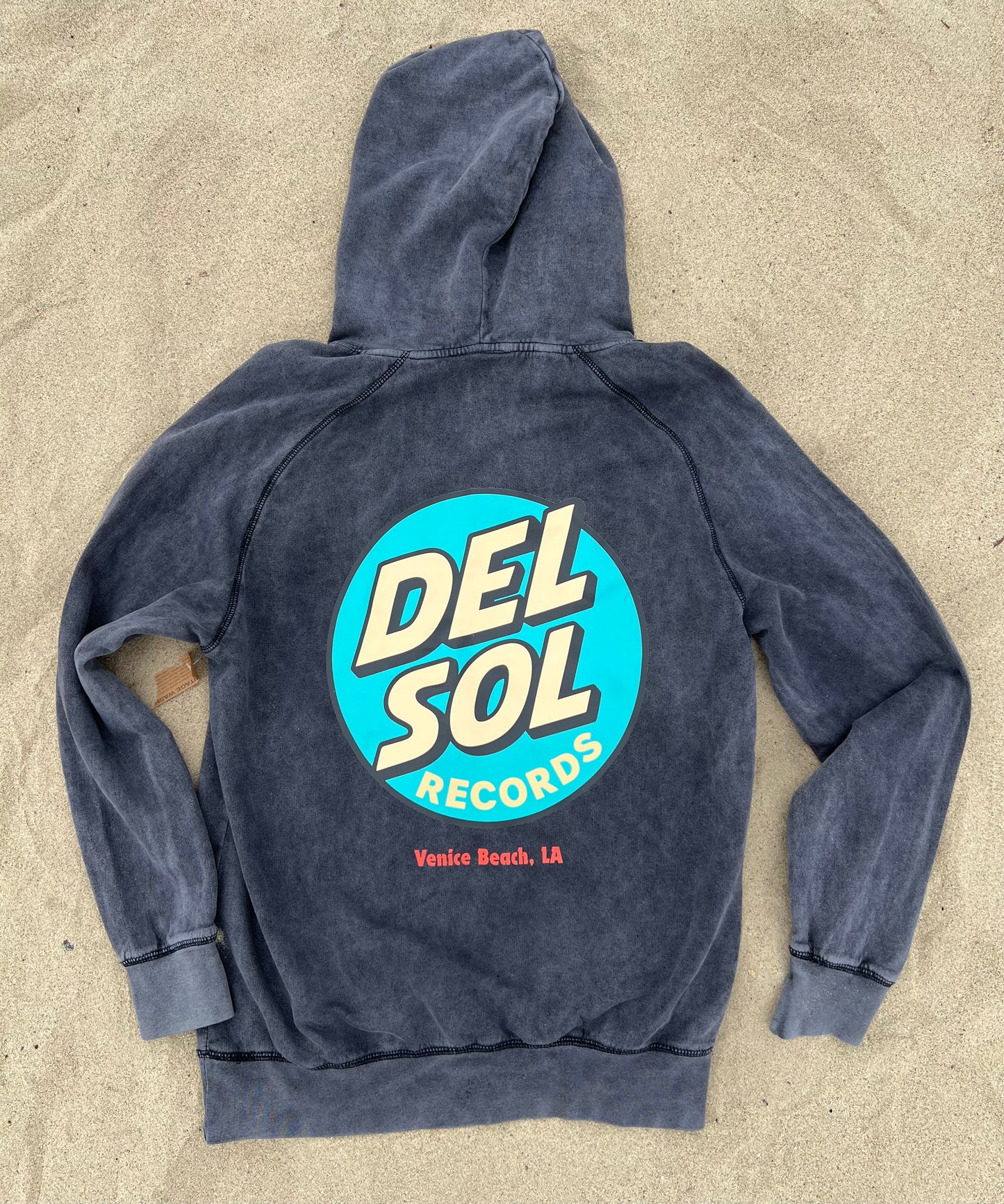 Del Sol Records Venice Beach Hoodie