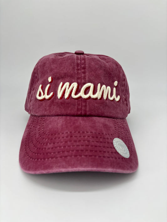 Si Mami Hat (Maroon)