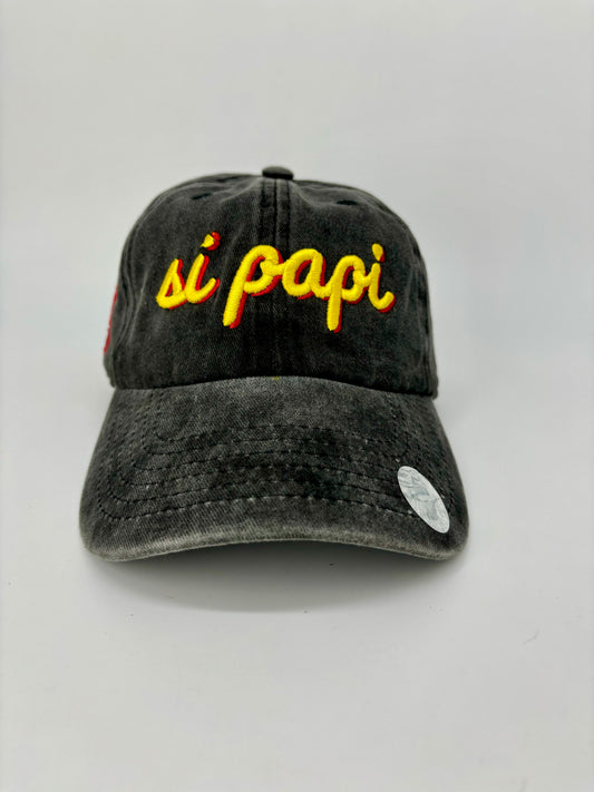 Si Papi Dad Hat(Black) (LA Edition)