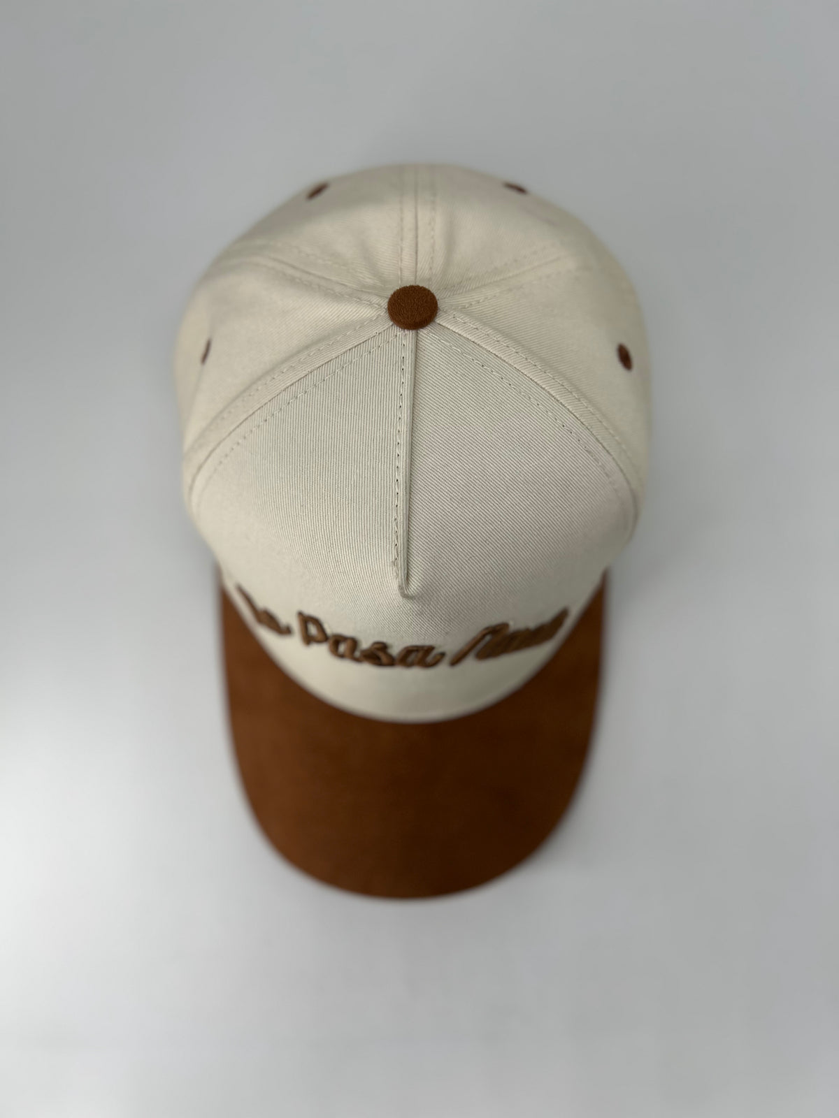 No Pasa Nada Beige and Brown Hat