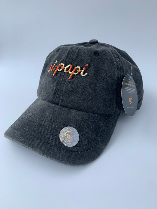 Si Papi Dad Hats (Black)