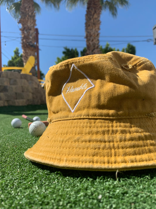 Yellow vintage Humble Bucket Hat